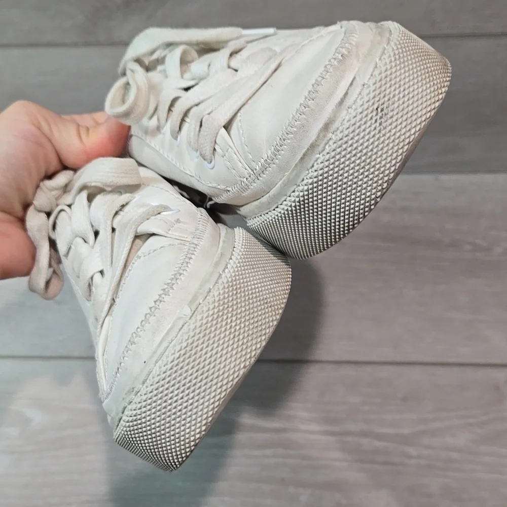 Allsaints Women Leather Platform Sneakers Shoes sz 39/9 - Picture 3 of 12